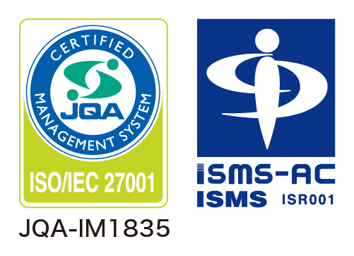 ISO/IEC 27001（JIS Q 27001）ISMS 認証ロゴ