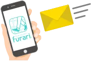 furari デジタルスタンプラリー：ポイントとランキング機能の図