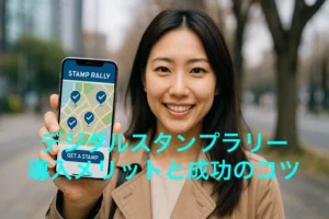 デジタルスタンプラリーのすべてがわかる！導入メリットと成功のコツ