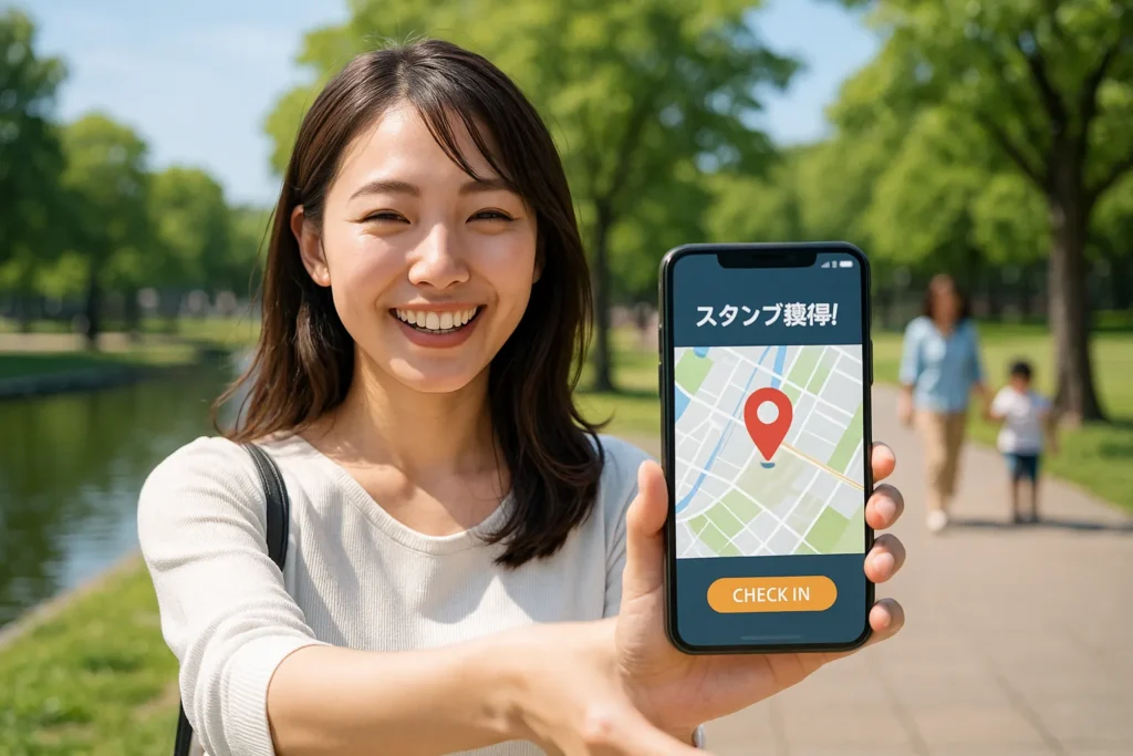 GPS(Global Positioning System)を活用したスタンプ収集方法は、イベント参加者にリアルな体験を提供し、より魅力的なデジタルスタンプラリーを実現します。