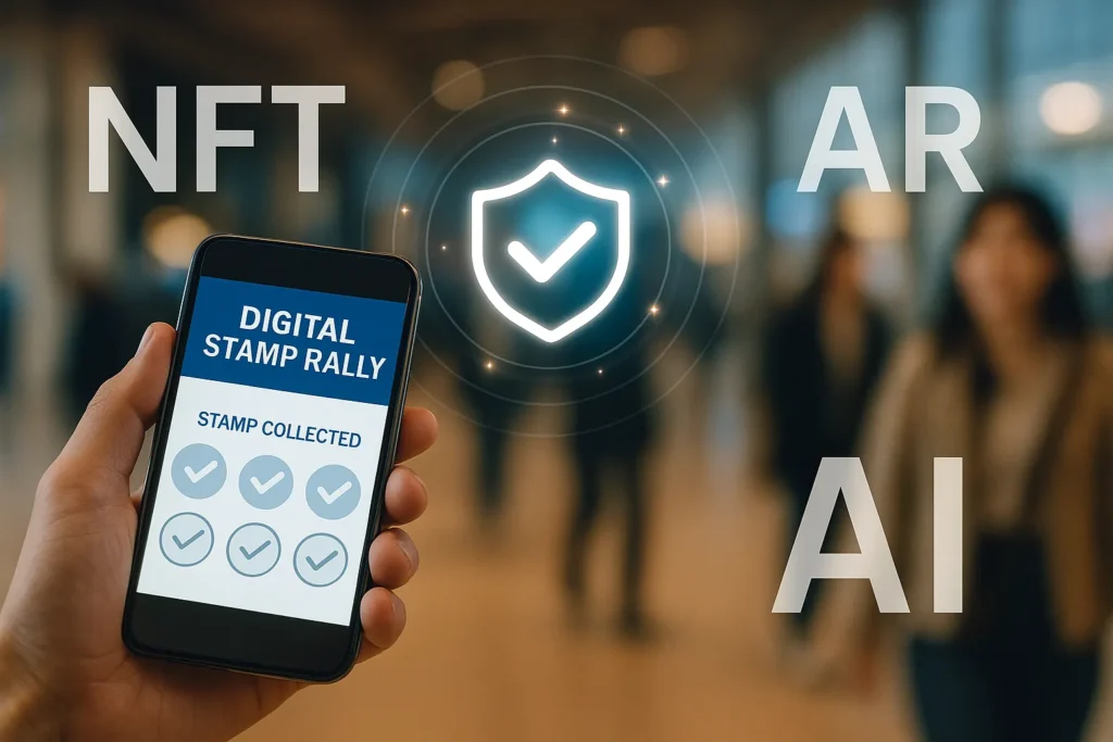 NFTやAR、AI分析など、最新技術を取り入れることでデジタルスタンプラリーは多様な方向へ発展し続けています。