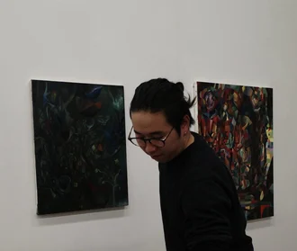 【スタンプ３個】クリエーターコラボ　「百瀬天」デジタルアート作品　画像ダウンロード