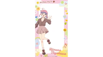 ≪姫乃≫描き下ろしデジタルフォトフレーム／声優音声お披露目
