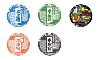 オリジナル缶バッジ１個目（スタンプ5個で引換可）