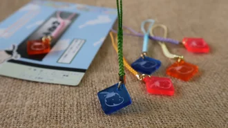 ≪スタンプ2個≫おおつ光ルくん 特製アクリルチャーム